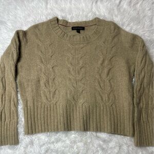 Banana Republic Beige 100% Merino Wool Sweater